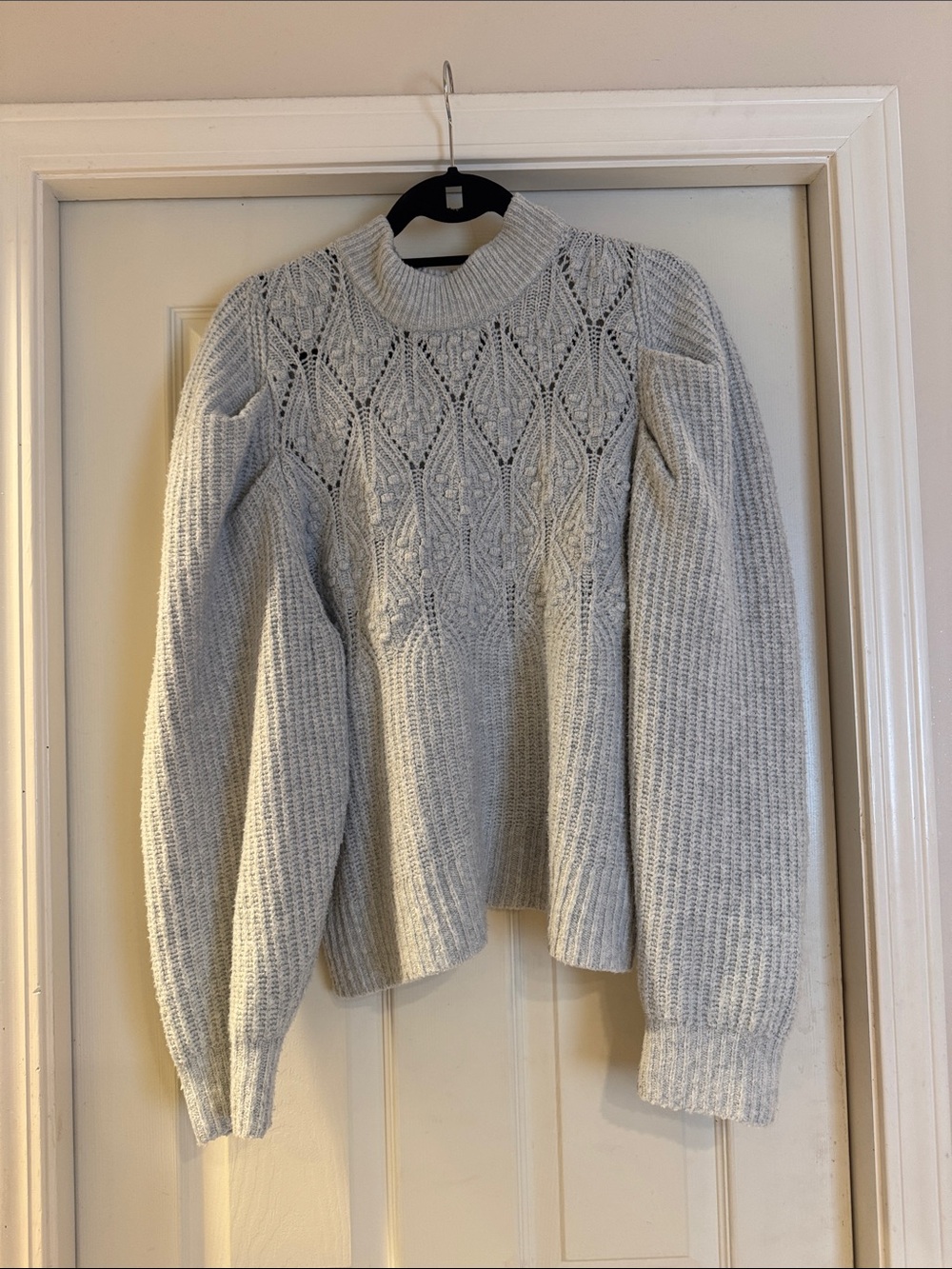 A New Day Light Gray Sweater